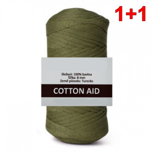 Cotton Aid garn 4 x 250g OUTLET 1+1 KOSTENLOS