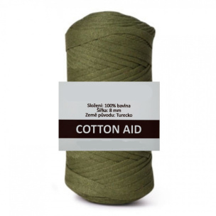 Cotton Aid garn 4 x 250g OUTLET
