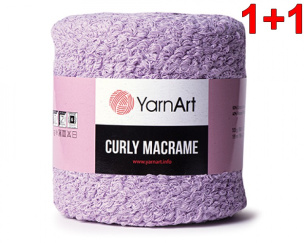 Curly Macrame garn 2 x 500 g OUTLET 1+1  KOSTENLOS