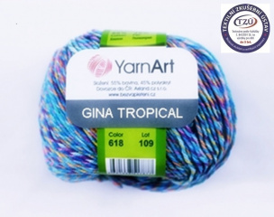 Gina Tropical příze 10x50g NOVINKA Gina Tropical příze 10x50g NOVINKA