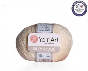 Silky Wool příze 10x25g NOVINKA Silky Wool příze 10x25g NOVINKA