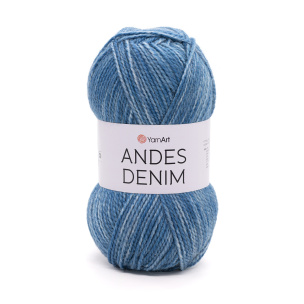 Andes Denim priadza 3 x 150 g Andes Denim priadza 3 x 150 g