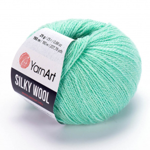 Silky Wool garn 10 x 25 g