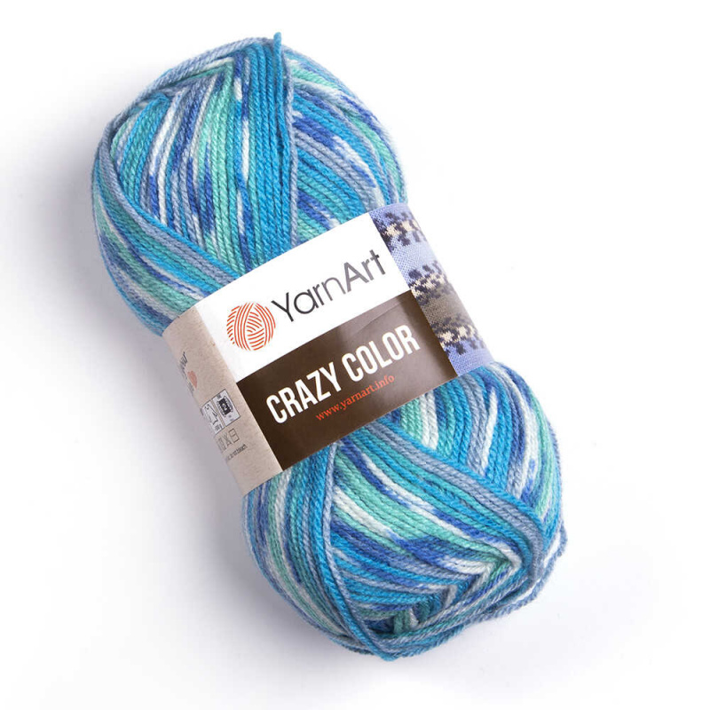 Crazy Color priadza 5 x 100 g